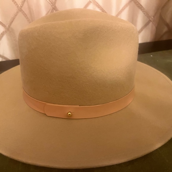 Pink-Beige Lack of Color Diego Style Fedora Hat/ NWT - Picture 9 of 10